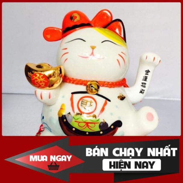 [SP BÁN CHẠY] Mèo thần tài Tiền Vô Như Nước kèm sạc cao 20cm