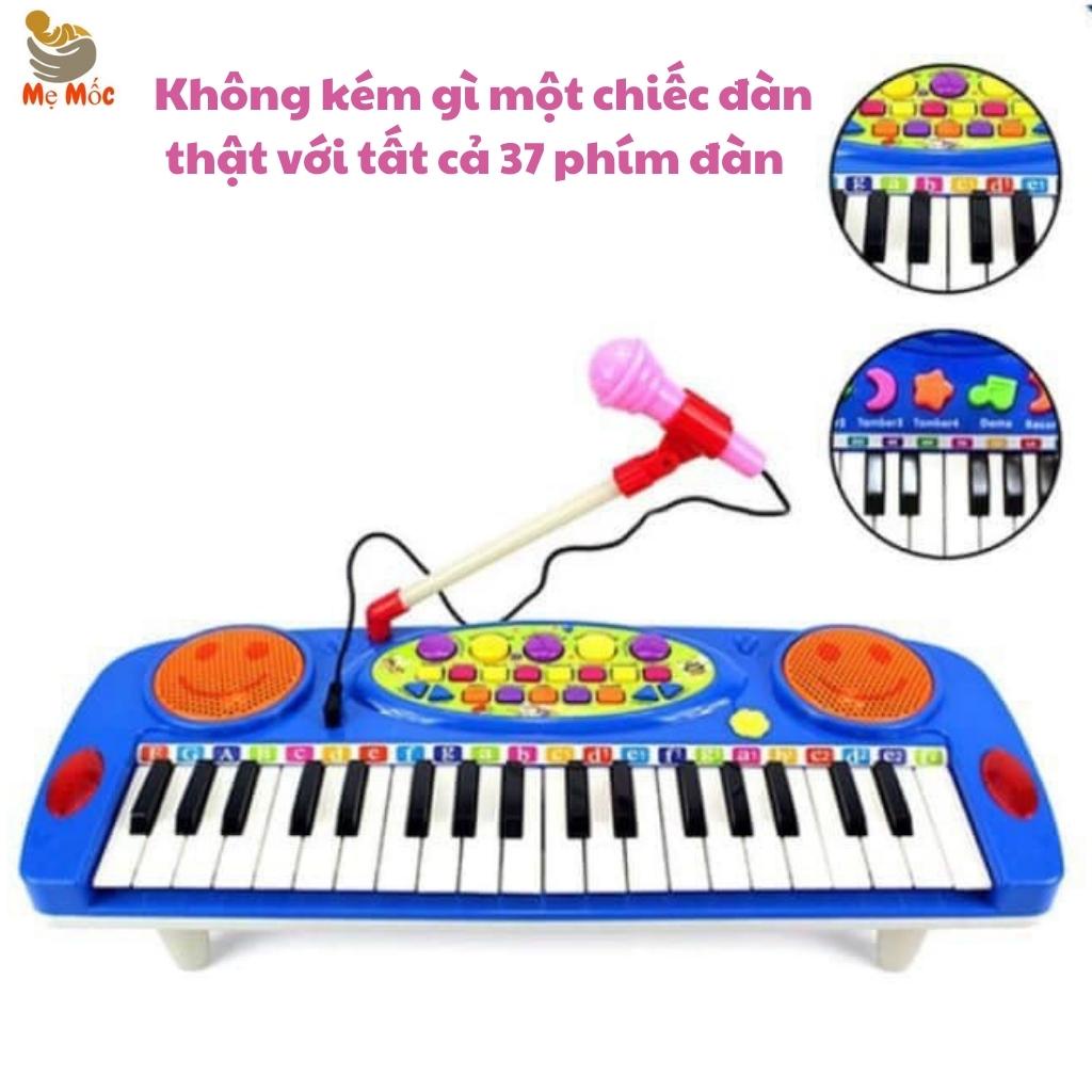 Đàn Organ Điện Tử Loại to Tặng Micro - Đàn PIANO Cao Cấp Đa Chức Năng - Dụng Cụ Phát Triển Tài Năng Bé [Shop Mẹ Mốc]