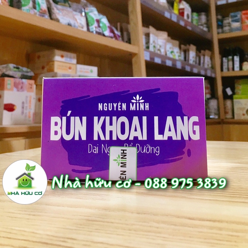 Bún rau củ vị khoai lang tím Nguyên Minh 300gr cho bé ăn dặm