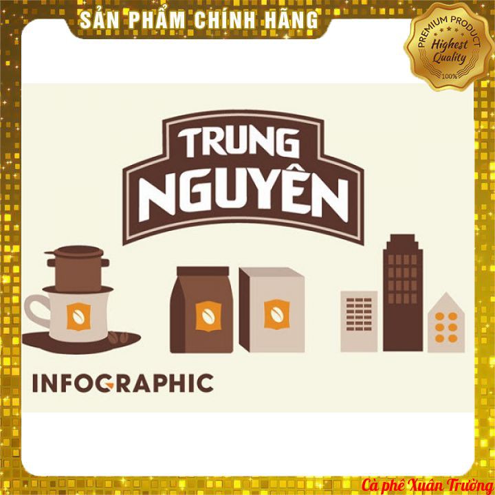 Phin Nhôm Tráng Men Trung Nguyên Legend - 170ml