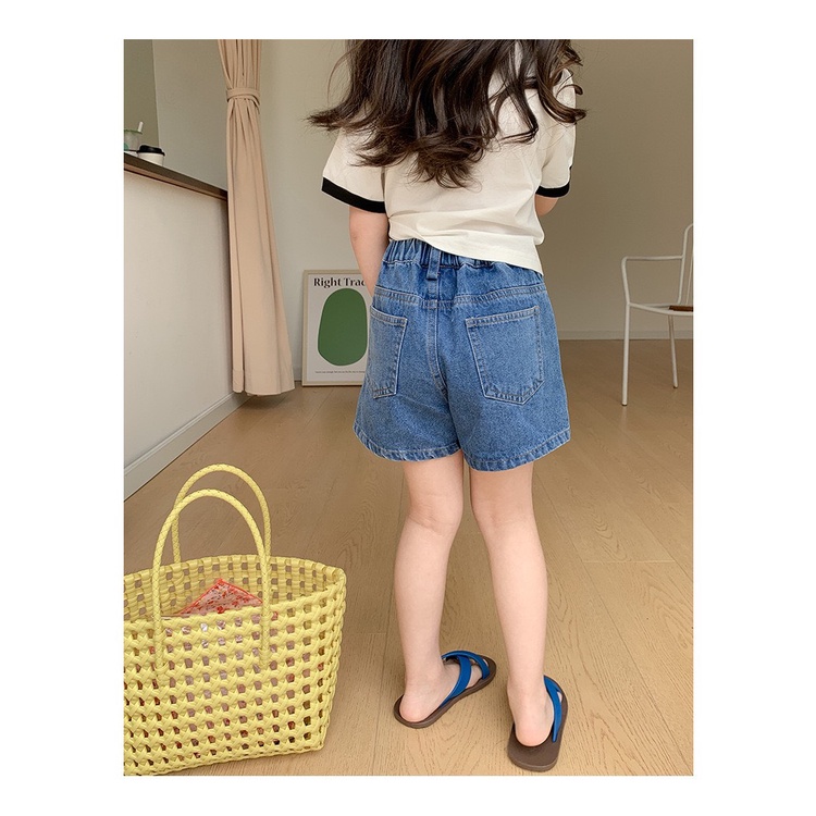 Quần short jean cho bé Q840 [FORM NHỎ HƠN 1 SIZE]