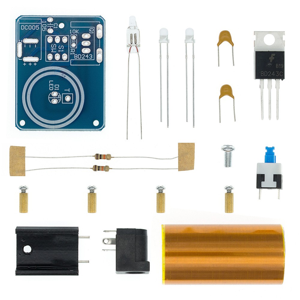 Bộ Dụng Cụ Tự Làm Đèn Tesla Mini BD243C BD243C