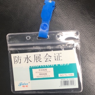 Mặt phù hiệu + móc nhựa đeo thẻ