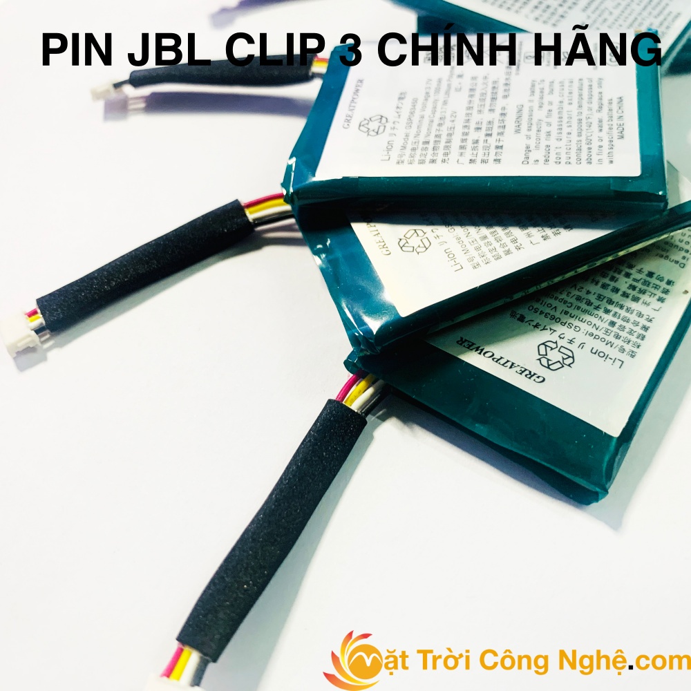 Pin loa JBL Clip 3 Chính Hãng - thay pin loa JBL Clip 3
