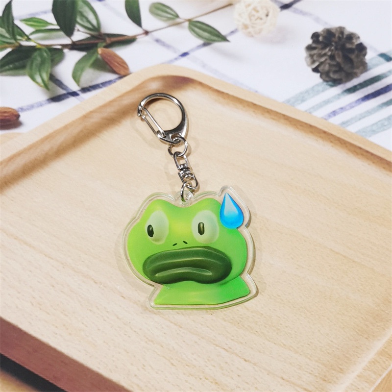 Móc Khóa Nhựa Acrylic Meme Chó Shiba Cheems Bonk Pepe