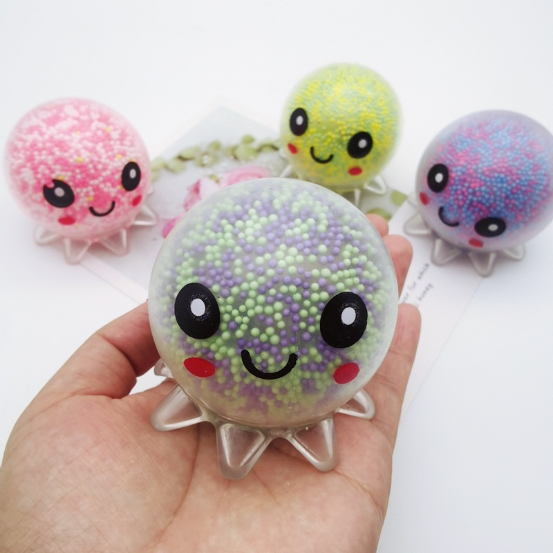 Đồ Chơi Bóp Xả Stress Hình Bạch Tuộc 3D Cho Đồ chơi chất nhờn Đồ chơi dính Đồ chơi giảm căng thẳng bóp xả stress