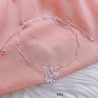 Kiềng bạc mềm nhiều mẫu mặt dây xinh xắn cho nữ kiềng bạc