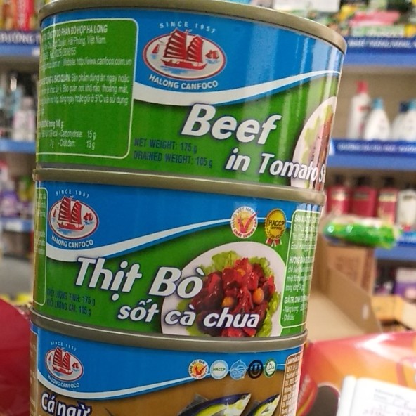 Đồ hộp Hạ Long hộp 170g/175g/150g