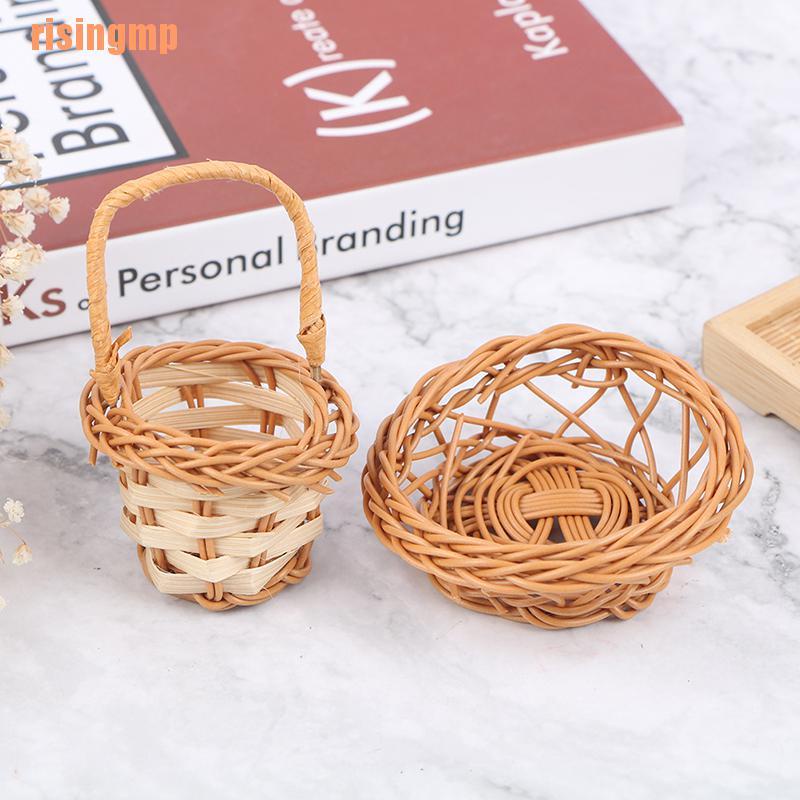 Giỏ Đựng Rau Củ Quả Đồ Chơi Cho Nhà Búp Bê