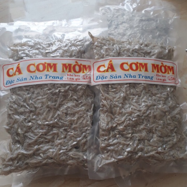 Cá cơm mờm sữa 1kg - Cá cơm khô đóng gói hút chân không