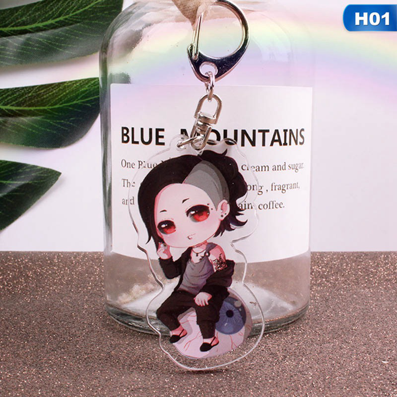 flowersqueen Móc Khóa Hình Nhân Vật Hoạt Hình Tokyo Ghoul