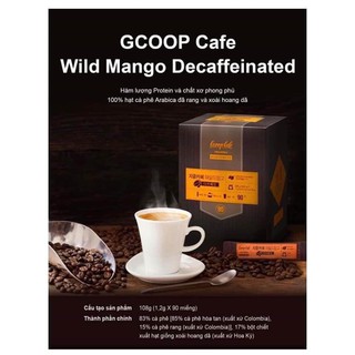 Cà phê giảm cân Gcoop hương vị xoài coffee chính hãng