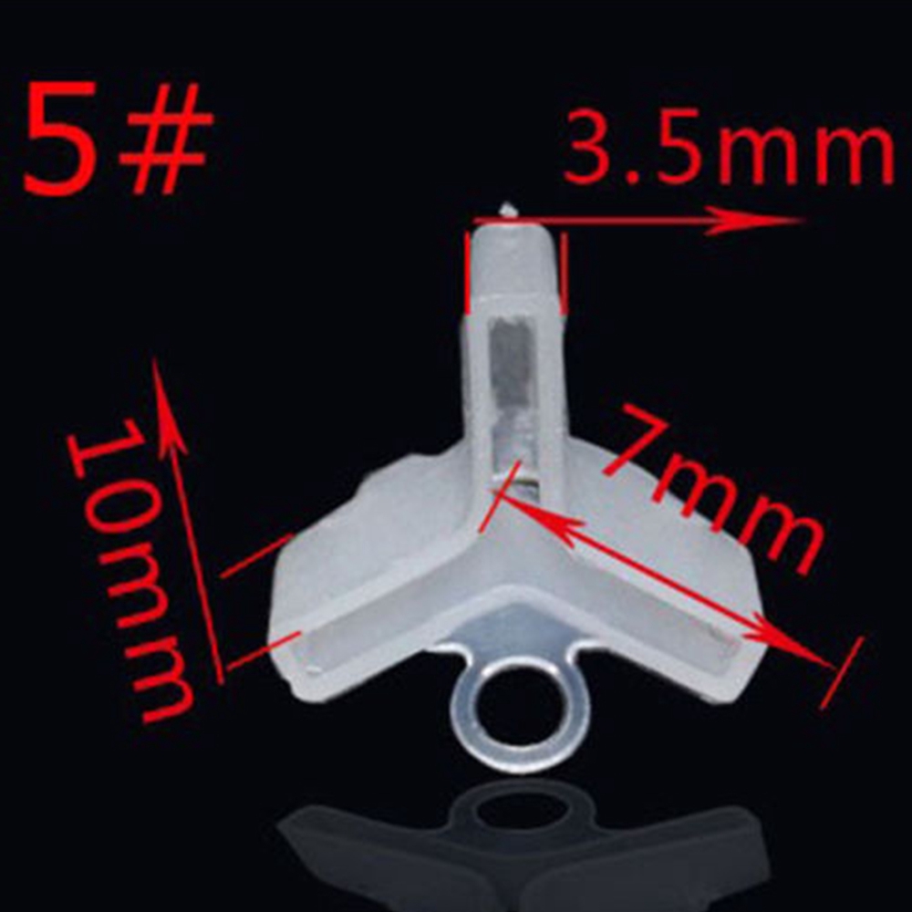 Set 50 nắp giữ lưỡi câu ba bằng nhựa chuyên dụng dành cho câu cá