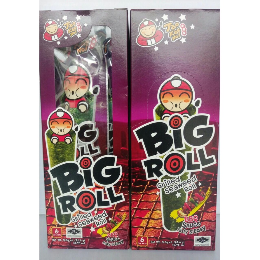 Snack Rong biển TaoKaeNoi BIG ROLL 3g
