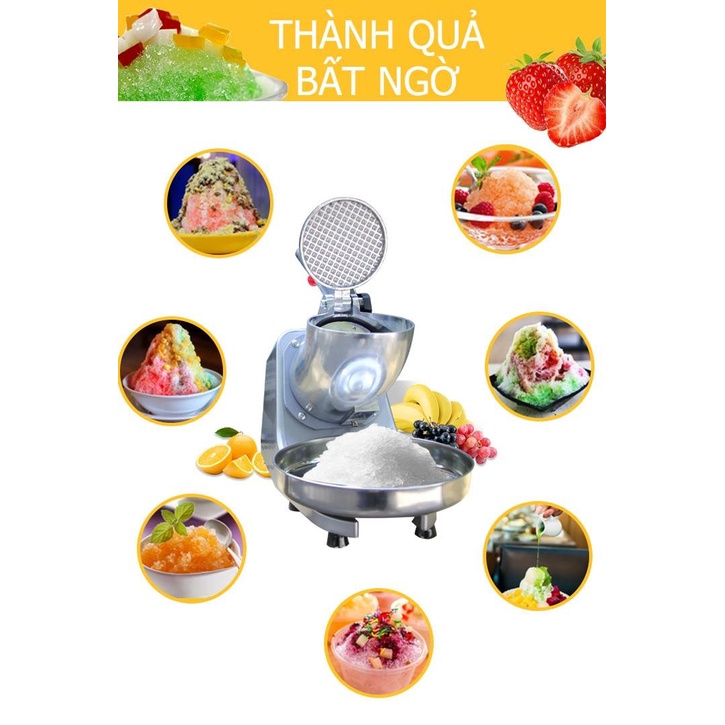 MÁY BÀO ĐÁ TUYẾT BẢO HÀNH 12 THÁNG / MÁY XAY ĐÁ SHOP CÁT TƯỜNG