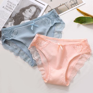 Quần lót nữ thun gân viền ren Kymisexy