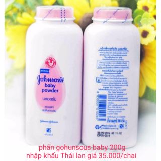 Phấn gohunsous baby 200g nhập khẩu Thái lan