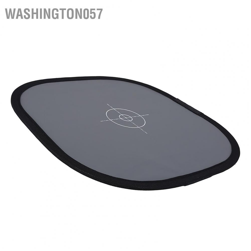 Washington057 30cm Folding 18% Grey White Balance Reference Card with Bag Photography Accessory
