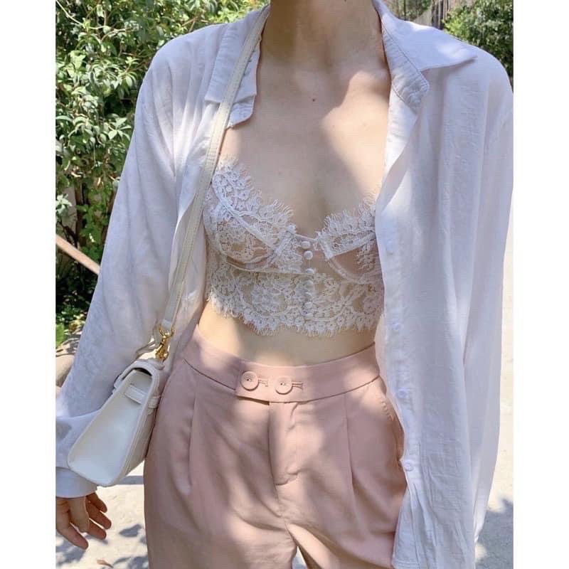 Áo lót, bra ren khuy có gọng nâng ngực