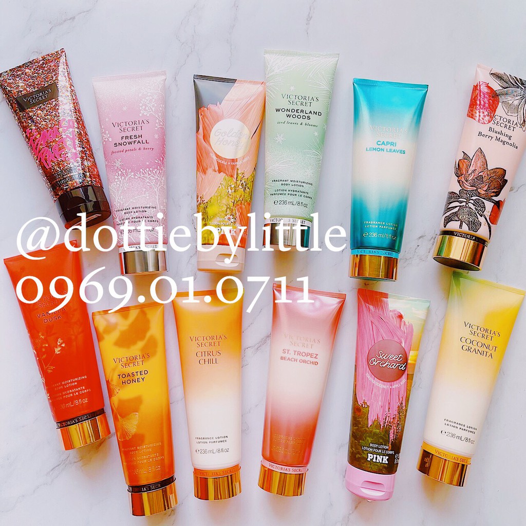 [ĐỦ BILL] Sữa dưỡng thể Victoria's Secret Fragrance Lotion