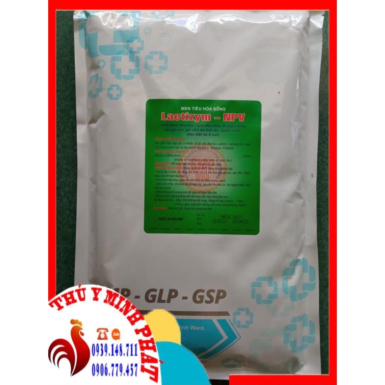 MEN TIÊU HÓA SỐNG LACTIZYM gói 1kg