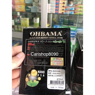 dầu gội là đen thảo dược-ohbama