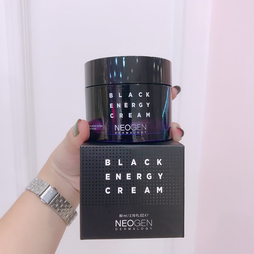 Kem Cấp Nước Nuôi Dưỡng Làn Da Neogen Dermalogy Black Energy Cream 80ml  - Miss Xinh