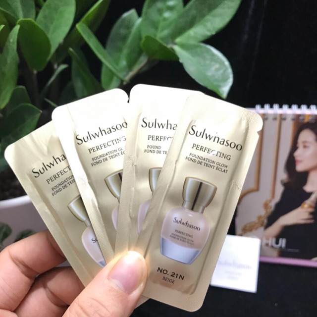 Kem nền Sulwhasoo Perfecting  Foundation  SPF17/PA+dạng gói