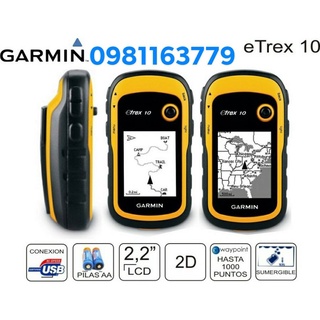 Máy đo diện tích đất cầm tay GPS Etrex 10 (Tiếng Việt)