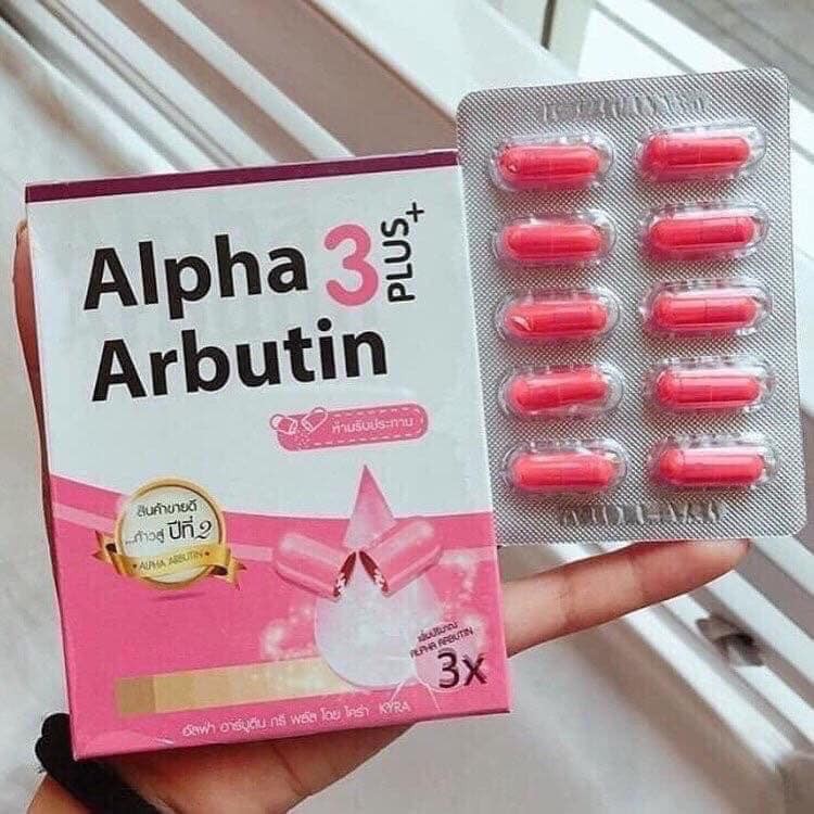 Viên kích trắng da Alpha Arbutin 3 Plus New UV ( vỉ 10 viên) | BigBuy360 - bigbuy360.vn