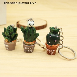 Móc khóa hình cây xương rồng mini