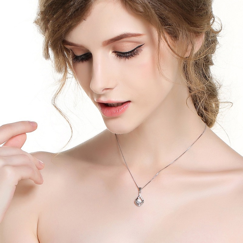 Mặt dây chuyền bạc 925 nhiều hình dạng gắn pha lê thời trang cho nam nữ xl003 50 thiết kế