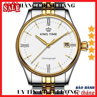 M09 [ HÀNG CAO CẤP ] Đồng Hồ Nam KINGTIME sở hữu lịch ngày - chống nước rẻ 4 K01
