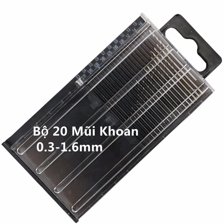Bộ 20 mũi khoan_HS 4241