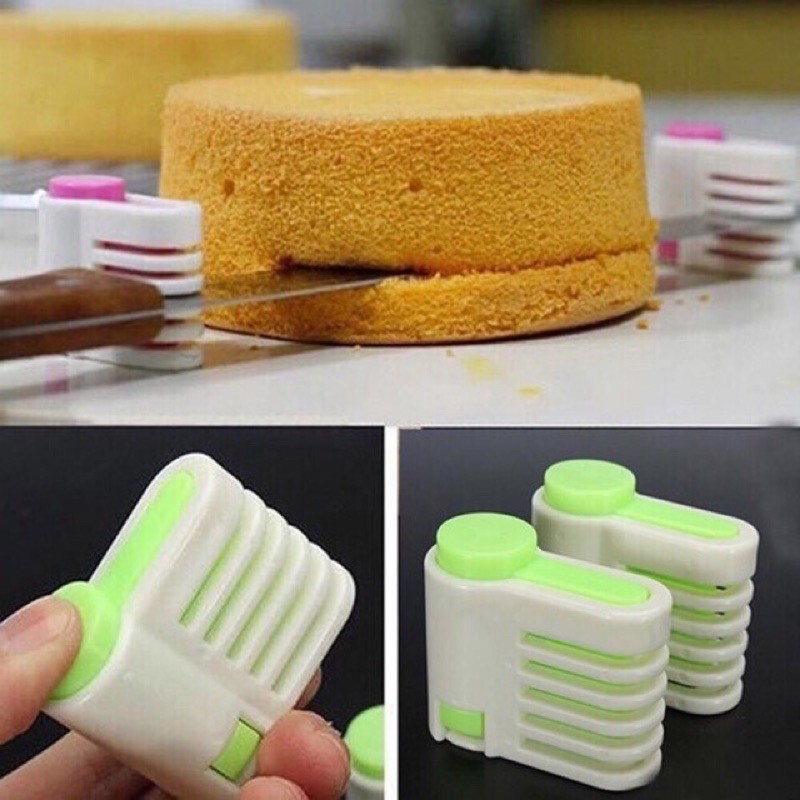 Bộ 2 dụng cụ cắt bánh chia tầng