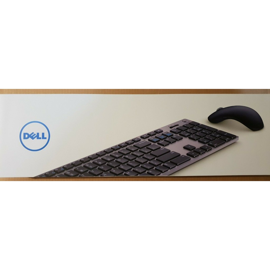 Dell KM717 Premier Keyboard Mouse - Multi Device - Bộ bàn phím & Chuột không dây kết nối 3 thiết bị: 2 Bluetooth và 1 US | BigBuy360 - bigbuy360.vn