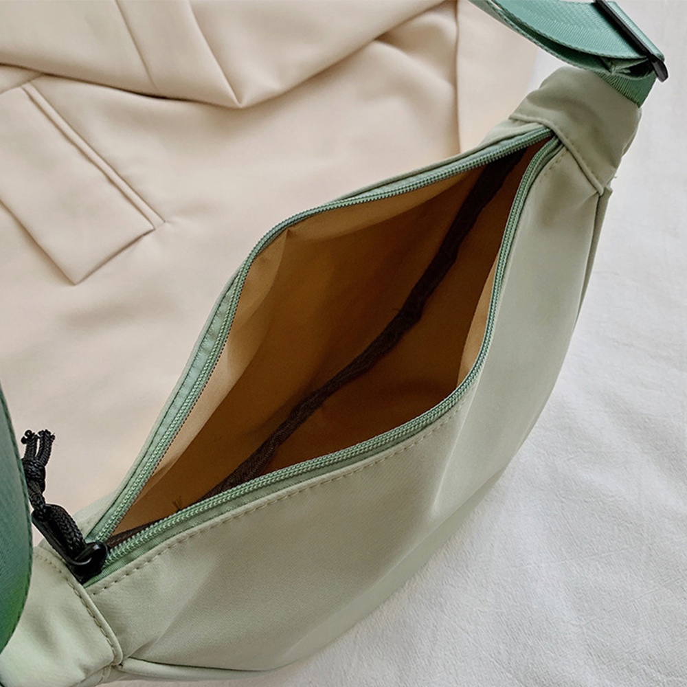 Túi Đeo Chéo Canvas Nylon Chống Nước Thời Trang Nhật Bản Cho Nữ