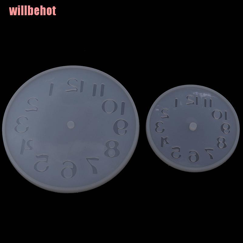Khuôn Làm Đồng Hồ Thủ Công Bằng Silicone