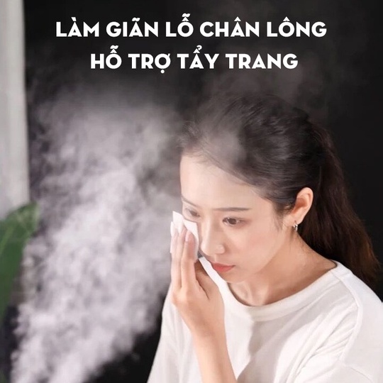 Máy xông hơi da mặt nóng lạnh z16 - Máy phun sương tạo ẩm nano Se khít lỗ chân lông Dưỡng ẩm da Máy xông tinh dầu