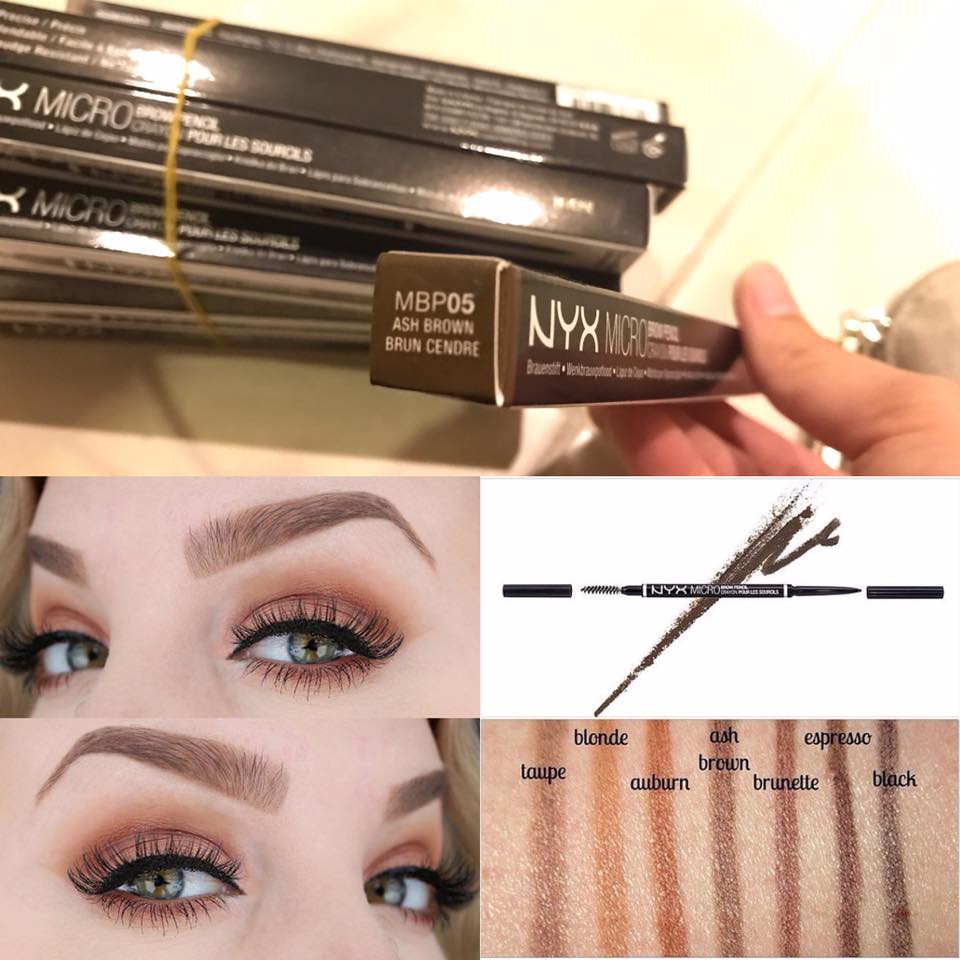 Chì Kẻ Mày Nyx Micro Brow Pencil