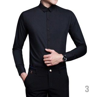 Sơ mi lụa trơn