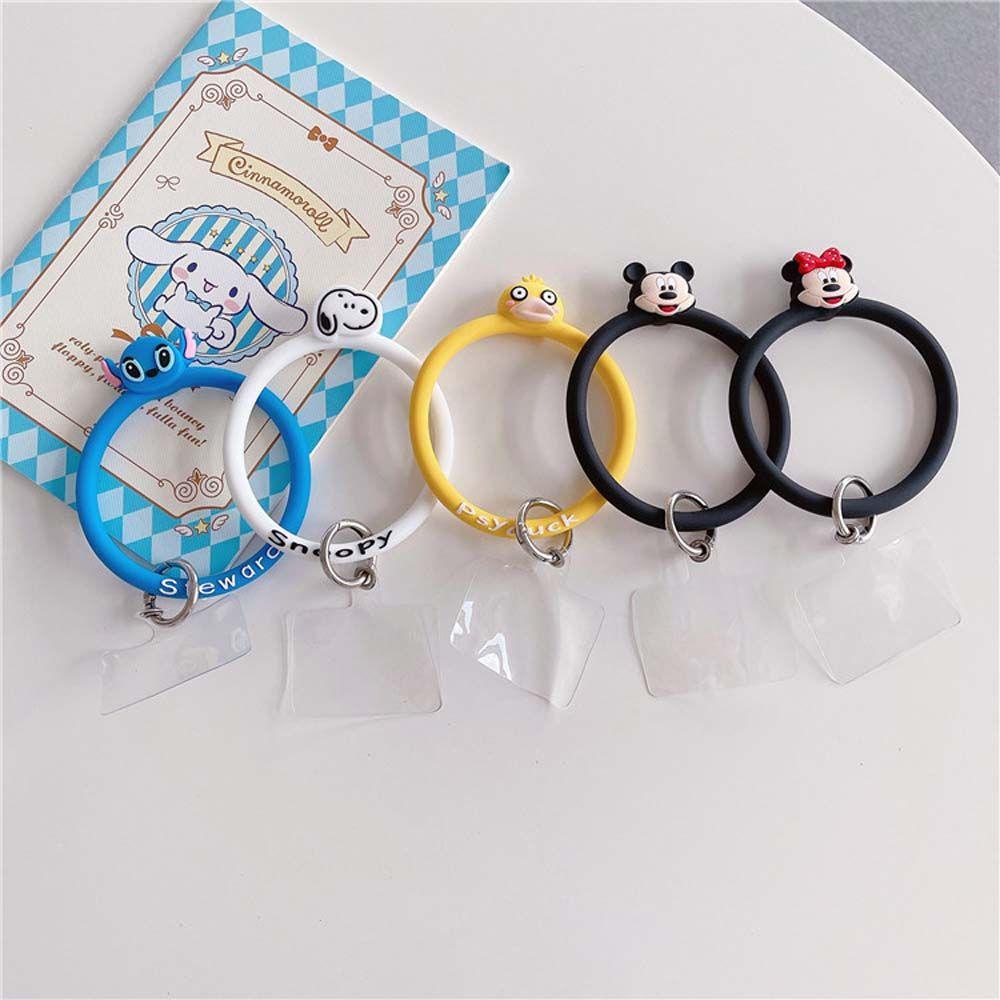 Dây Đeo Điện Thoại In Hình Snoopy Kuromi Đáng Yêu