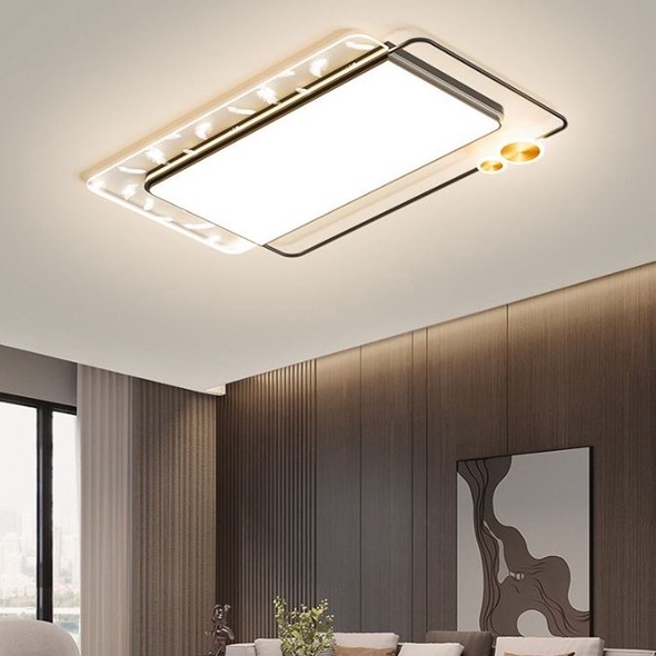 Đèn trần MONSKY BONNIE hiện đại trang trí nội thất cao cấp 3 chế độ ánh sáng có khiển từ xa