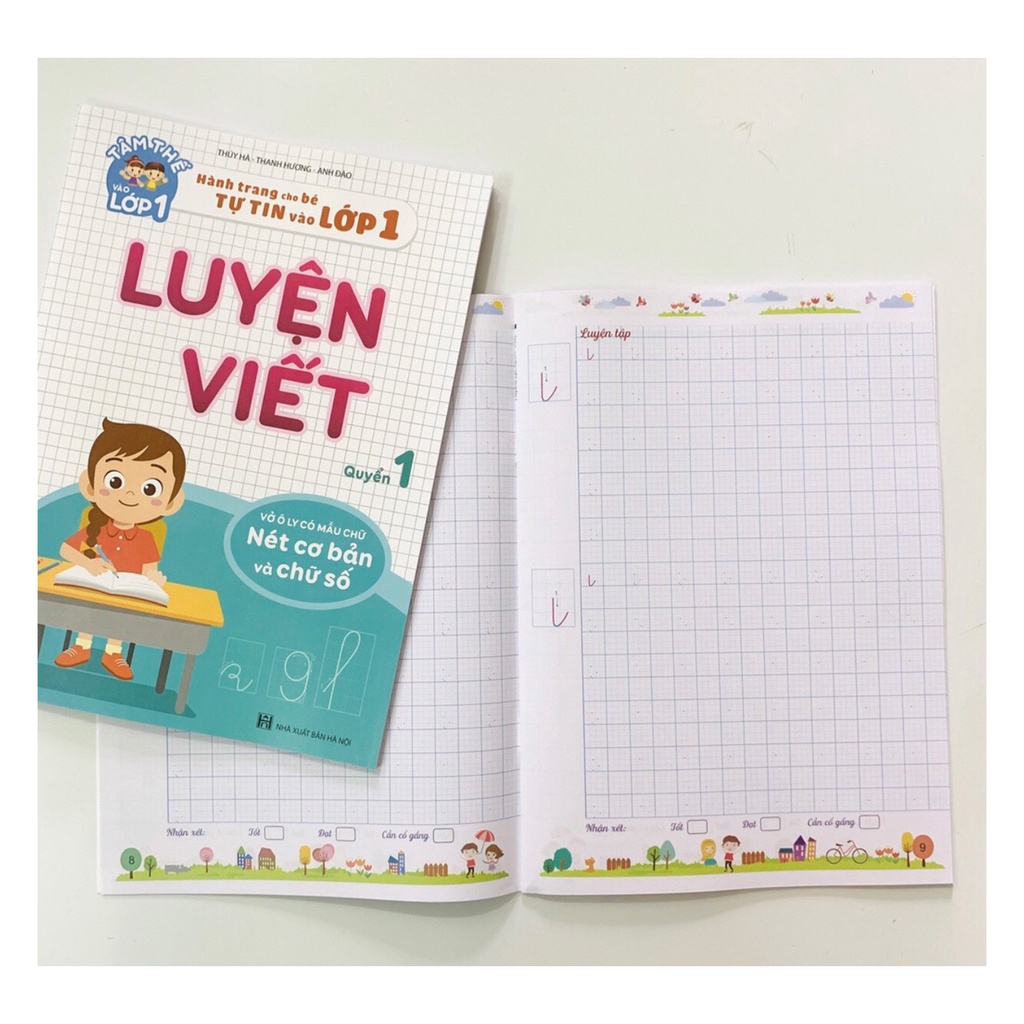 Sách - Luyện viết - Hành trang cho bé tự tin vào lớp 1