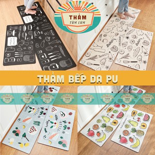 THẢM bếp THẢM nhà bếp chất liệu da PU MỀM MẠI CAO CẤP - BÁN LẺ TỪNG TẤM - TB 3