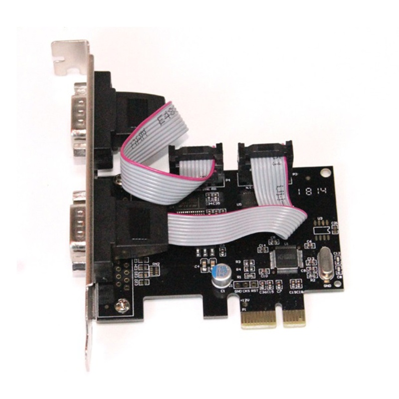 Thẻ Mở Rộng PCI-E Sang Cổng Kép WCH382L Bảo Vệ Môi Trường Cho Windows XP / Vista / 7 / 8 / 8.1 / 10