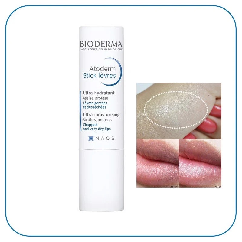 Son Dưỡng Ẩm Và Làm Mềm Môi Bioderma Atoderm Stick Levres 4g