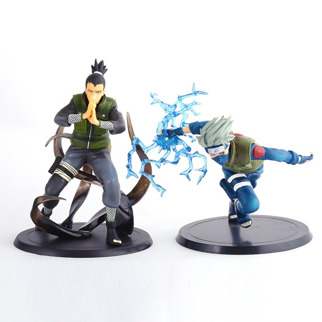 Mô hình Naruto - Mô hình Sasuke trạng thái chiến đấu cao 18cm full BOX