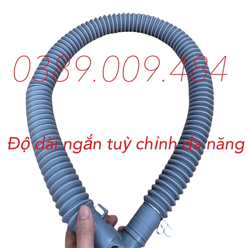 Ống thải nước máy giặt tuỳ chỉnh độ dài - Ống thoát nước máy giặt đa năng- ống thoát nước gầm trong máy giặt