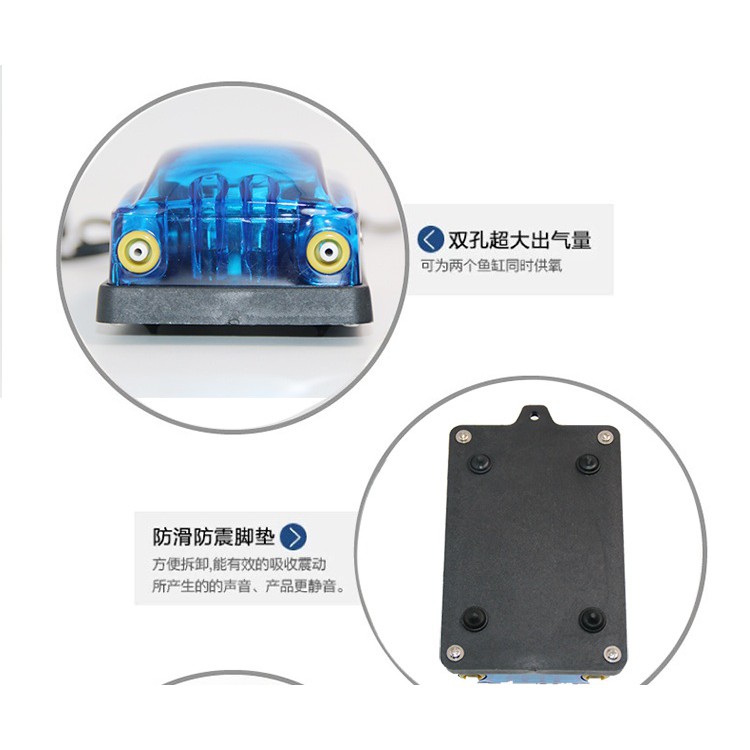 Máy sủi oxy SOBO 248A/348A - Sủi oxy bể cá